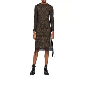 Allsaints Kiara Linleo Tulle-Overlay Dress